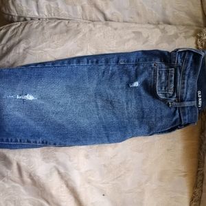 Mid-Rise Old Navy blue jeans women's size 0